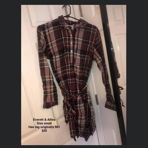 Plaid dress